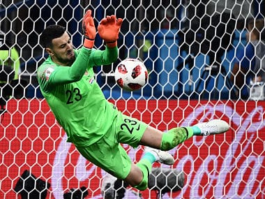 FIFA World Cup 2018: Danijel Subasic's penalty shootout heroics help Croatia beat Denmark and reach quarter-final