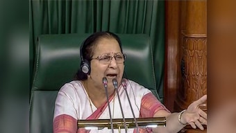 Rahul Gandhi appeared pleased with own show in Parliament, but Speaker Sumitra Mahajan didn't approve of theatrics