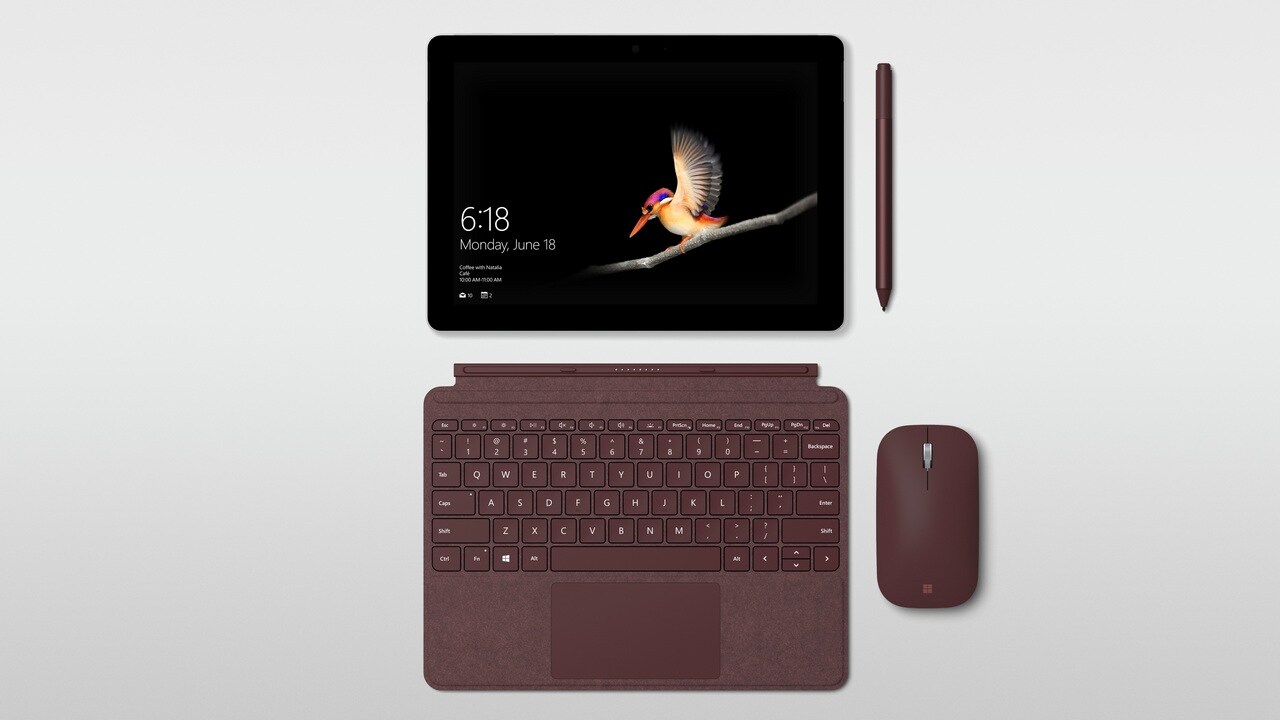 The Microsoft Surface Go. Image: Microsoft