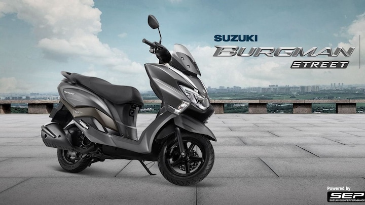 Suzuki Burgman Street scooter with 125cc engine launched in India at Rs 68,000