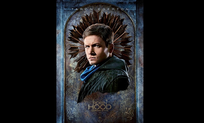 Taron Egerton in and as Robin Hood. Picture courtesy - Lionsgate