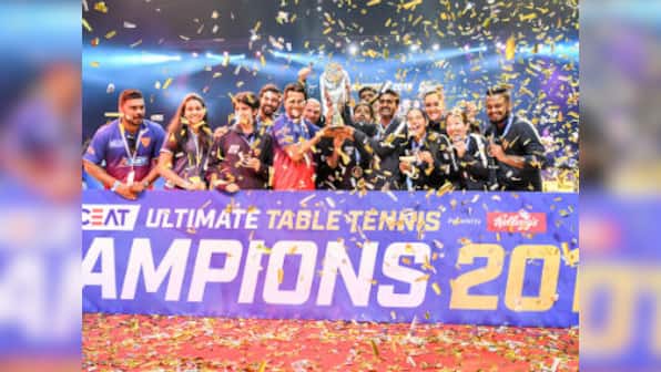 Ultimate Table Tennis 2018: Manika Batra, Sathiyan G impress in Dabang Smashers' dominant victory over Falcons in title clash