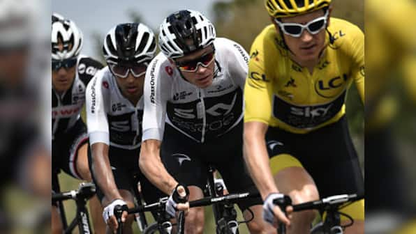 Tour de France 2018: With favourites crashing out, Geraint Thomas and Team Sky continue march towards title