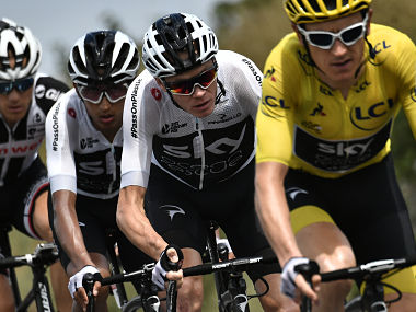 Tour de France 2018: With favourites crashing out, Geraint Thomas and Team Sky continue march towards title Tour de France 2018: With favourites crashing out, Geraint Thomas and Team Sky continue march towards title
