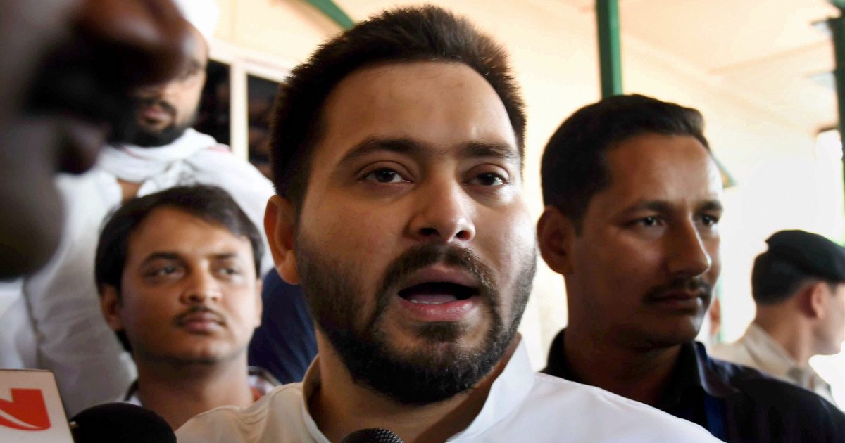 Bihar: Giriraj Singh, Tejashwi Yadav in Twitter spat over job promise Bihar: Giriraj Singh, Tejashwi Yadav in Twitter spat over job promise