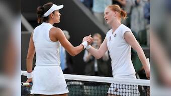 Wimbledon 2018: Defending champion Garbine Muguruza stunned by hard-hitting Alison van Uytvanck