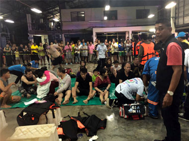 Thailand boat accident: 12 dead, dozens missing after tourist vessel with 105 passengers capsizes off Phuket coast Thailand boat accident: 12 dead, dozens missing after tourist vessel with 105 passengers capsizes off Phuket coast