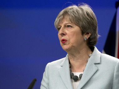 Theresa May urges her govt to restart talks with European Union, agree on a Brexit plan Theresa May urges her govt to restart talks with European Union, agree on a Brexit plan