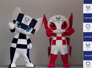 Tokyo Olympics 2020: Official mascots 'Miraitowa' and 'Someity' unveiled at ceremony in Japan Tokyo Olympics 2020: Official mascots 'Miraitowa' and 'Someity' unveiled at ceremony in Japan