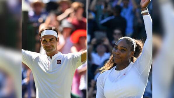 Wimbledon 2018: Roger Federer, Serena Williams make winning starts to campaign; Sloane Stephens crashes out