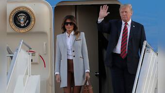 Helsinki Summit: Donald Trump arrives for historic summit with Vladimir Putin, is greeted by protests