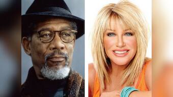 Three's Company actor Suzanne Somers defends Morgan Freeman, calling him just a 'big flirt'