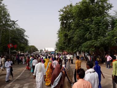 Many people converge in Jaipur for PM Modi’s rally. Twitter/@PMOIndia