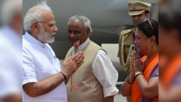 Narendra Modi arrives in Jaipur: PM to lay foundation for 13 projects, address 2.5 lakh beneficiaries of govt schemes