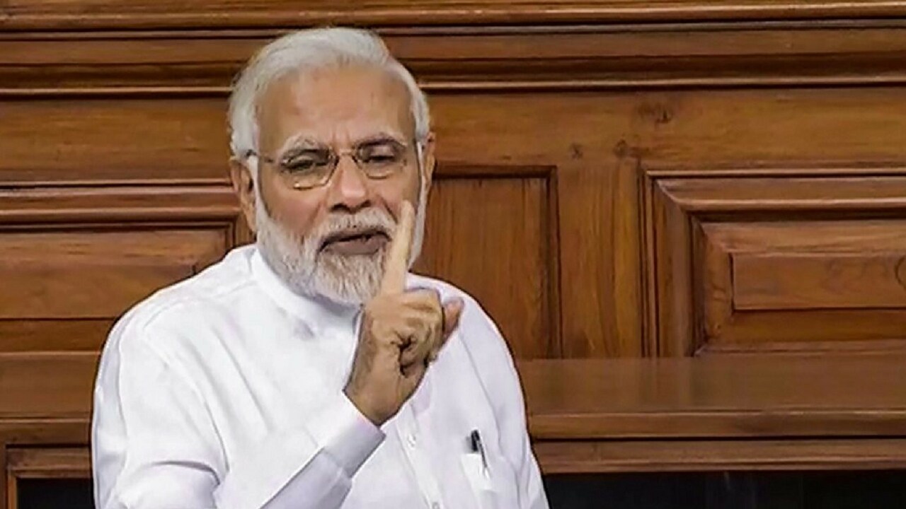 Monsoon Session of Parliament Narendra Modi challenges Congress to