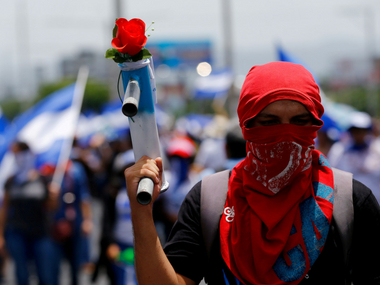 Nicaragua unrest: Hundreds march towards Managua, protest to defy president Daniel Ortega's crackdown on dissent Nicaragua unrest: Hundreds march towards Managua, protest to defy president Daniel Ortega's crackdown on dissent