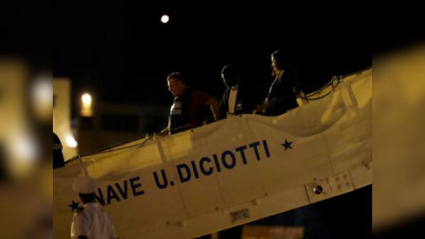Italy, Malta spar over 450 Libyan migrants adrift in Mediterranean Sea; Italian minister Matteo Salvini refuses to allow 'fake refugees' in