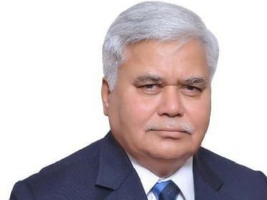 RS Sharma, chairman of Trai. Twitter/@rssharma3