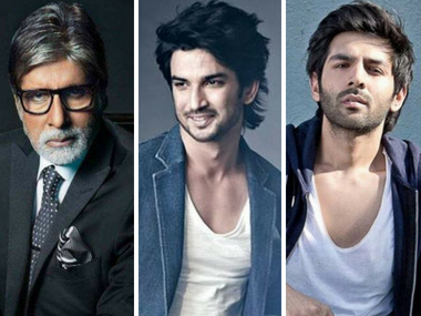 Sushant Singh Rajput, Kartik Aaryan reportedly in talks to join Amitabh Bachchan in Aankhen sequel Sushant Singh Rajput, Kartik Aaryan reportedly in talks to join Amitabh Bachchan in Aankhen sequel