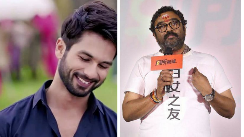Shahid Kapoor (left) and Shree Narayan Singh (right). Image from Facebook