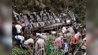 Uttarakhand bus accident: 48 killed, 10 injured as 'overloaded' vehicle falls into gorge in Pauri district; probe ordered