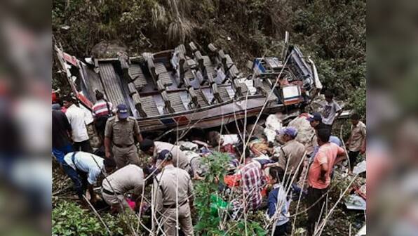 Uttarakhand bus accident: 48 killed, 10 injured as 'overloaded' vehicle falls into gorge in Pauri district; probe ordered