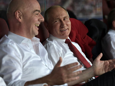 FIFA World Cup 2018: Vladimir Putin 'proud' of Russia's hosting of tournament, calls it a success 'in every respect' FIFA World Cup 2018: Vladimir Putin 'proud' of Russia's hosting of tournament, calls it a success 'in every respect'