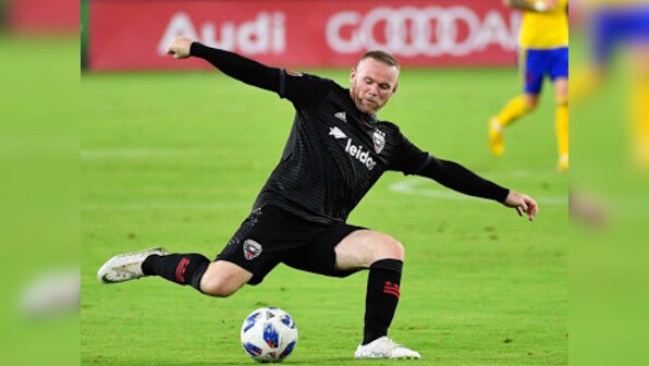 Wayne Rooney scores first goal for DC United in win against Colorado Rapids, breaks nose in set piece collision