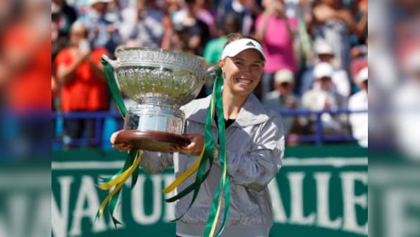 Eastbourne International: Caroline Wozniacki defeats Aryna Sabalenka in women's final; Mischa Zverev wins first ATP title