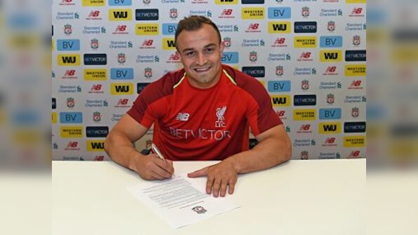 Premier League: Liverpool sign Switzerland forward Xherdan Shaqiri from Stoke City on five-year deal