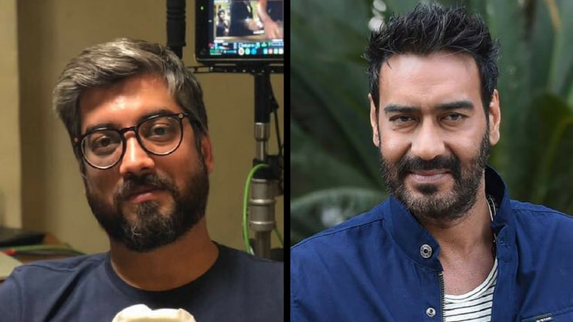 Amit Sharma (left) and Ajay Devgn (right). Twitter/@CinemaPuraDesi, @ajaydevgn