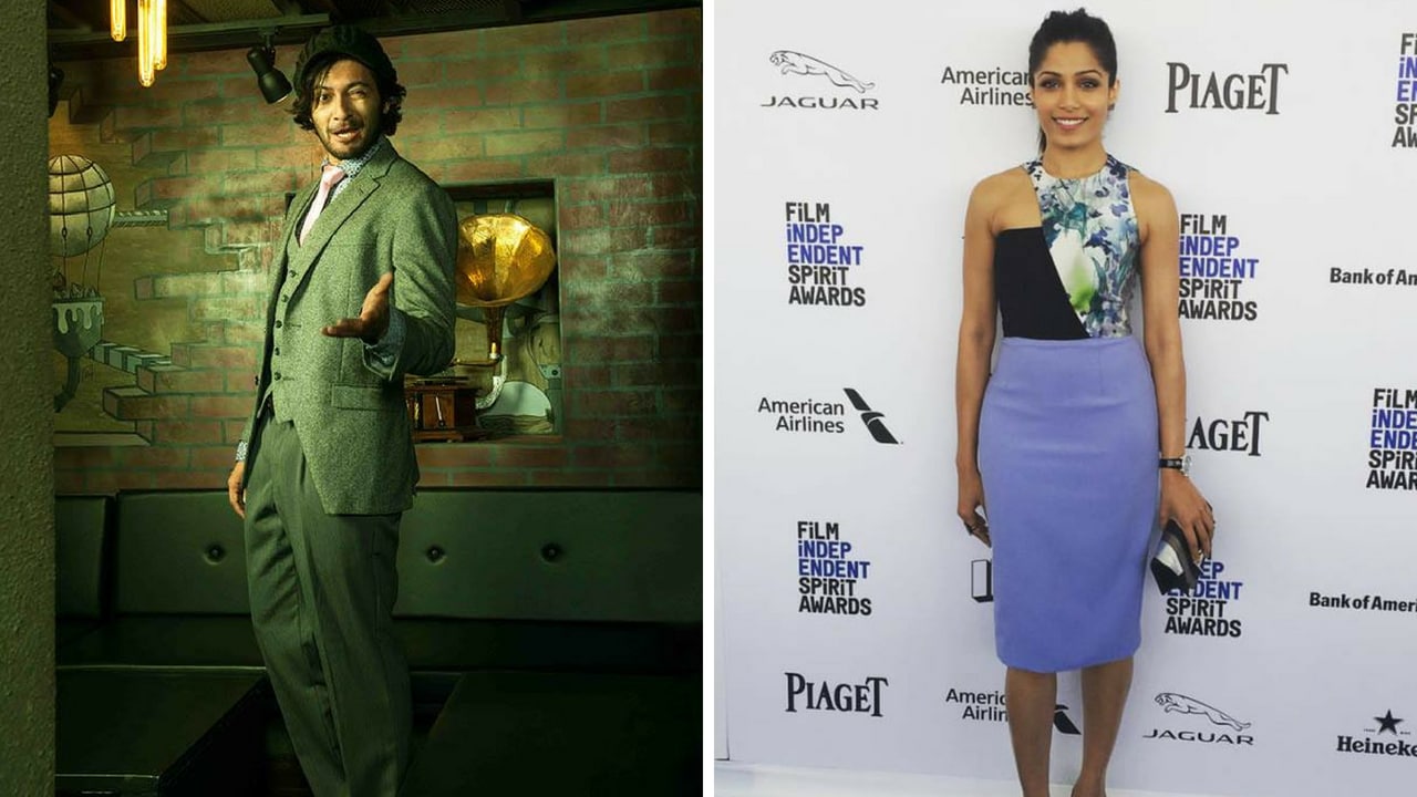 Ali Fazal (left) and Freida Pinto (right). Facebook/ @AliFazalOfficial, freidapinto