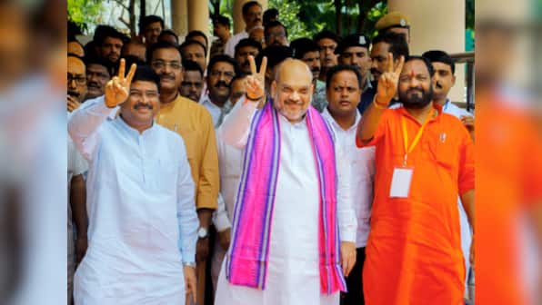 Amit Shah begins meetings with Odisha BJP leaders on poll strategy, saffron party sets target of 120 seats