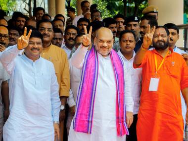 Amit Shah begins meetings with Odisha BJP leaders on poll strategy, saffron party sets target of 120 seats