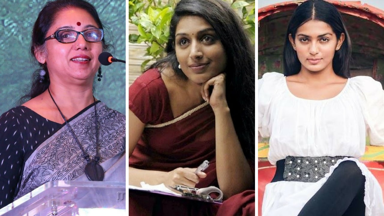 (From left-right) Revathy, Padmapriya and Parvathy. Images from Facebook