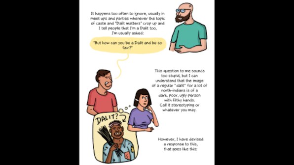 What's caste got to do with the colour of one's skin: Gora Dalit, a webcomic