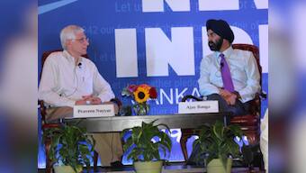 Empower women to turbocharge India’s productivity, don’t point fingers at politicians, don't obsess over manufacturing, says Mastercard CEO Ajay Banga at New India lecture in NY