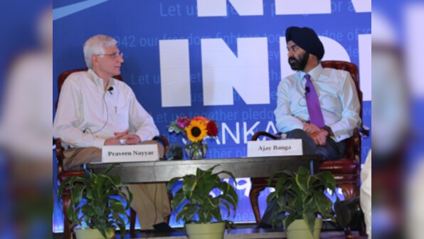 Empower women to turbocharge India’s productivity, don’t point fingers at politicians, don't obsess over manufacturing, says Mastercard CEO Ajay Banga at New India lecture in NY