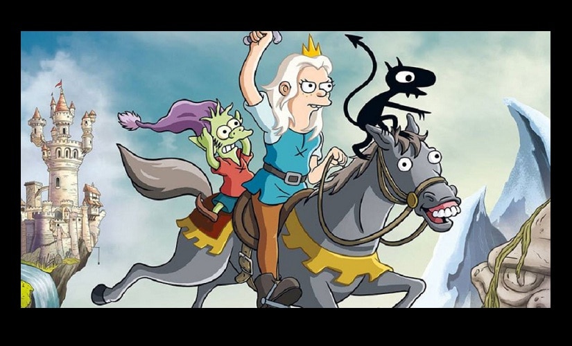 A still from Disenchantment. Twitter @Geektown
