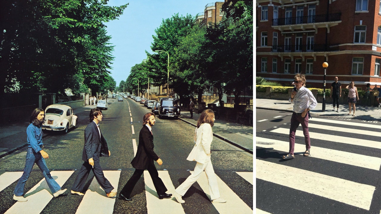 Paul McCartney recreates Abbey Road album cover ahead of its