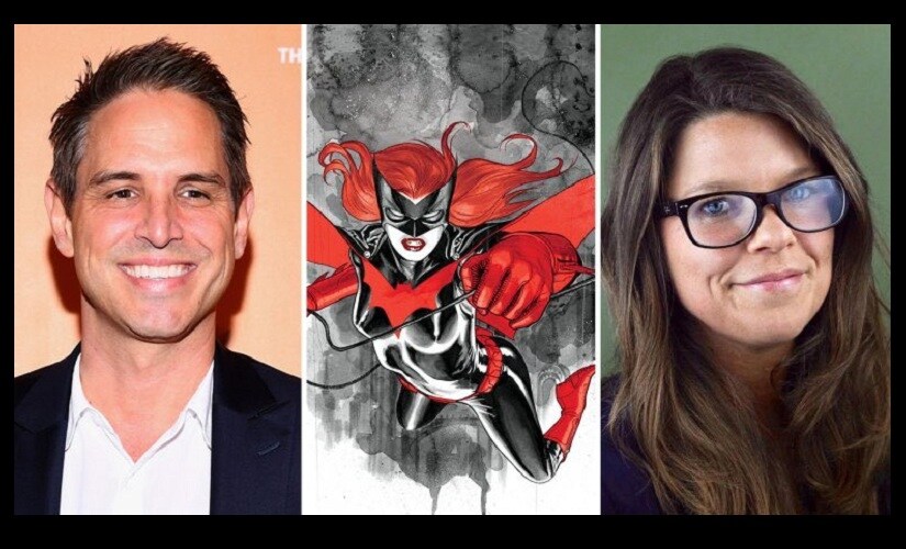Greg Berlanti (L) and Carlone Dries (R) will develop the Batwoman TV series. Twitter @agentfitz777