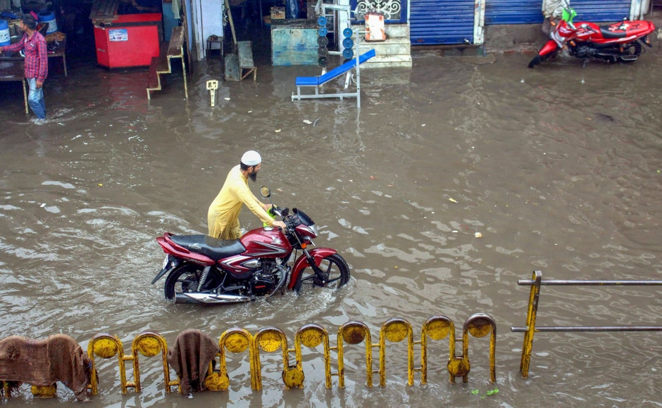 Intense rainfall since 4 am on Tuesday morning have inundated many parts of Bhopal