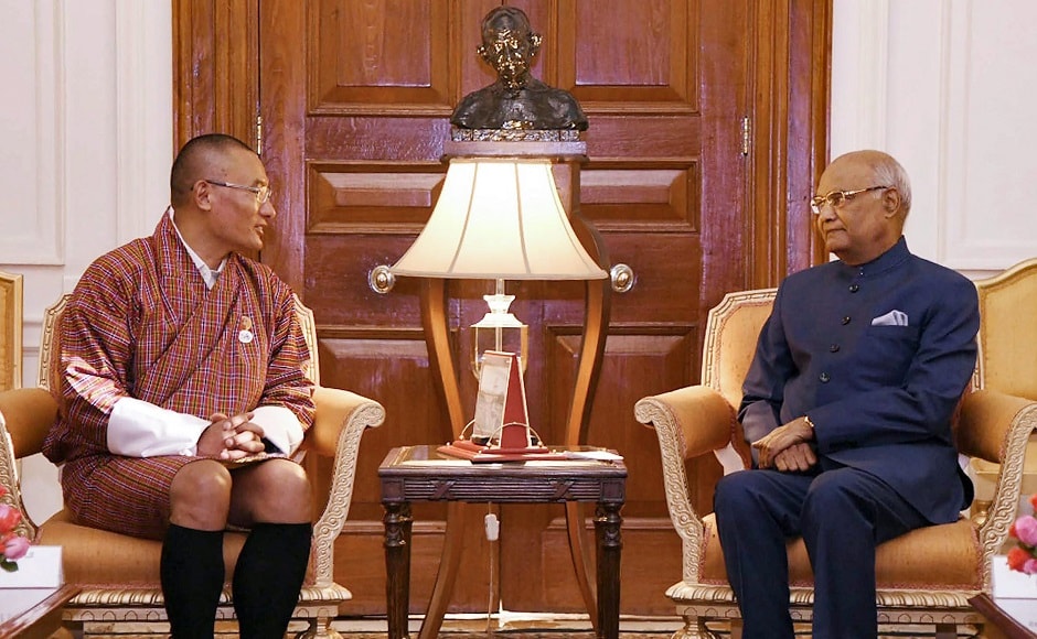 Tshering Tobgay also called on President Ram Nath Kovind, who said that India is Tshering Tobgay also called on President Ram Nath Kovind, who said that India is