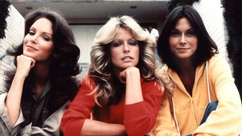 Cast of Charlie's Angels. Baron bragged about giveng