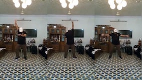 Dancing Uncle has returned with some new moves to the delight of Indian internet