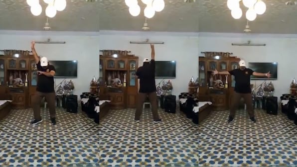 Dancing Uncle has returned with some new moves to the delight of Indian internet