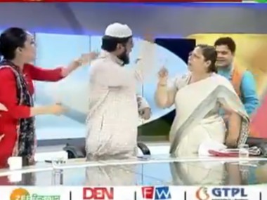 Lucknow Imam seeks ban on TV debates around Islam and Shariat after cleric slaps woman lawyer in live show Lucknow Imam seeks ban on TV debates around Islam and Shariat after cleric slaps woman lawyer in live show