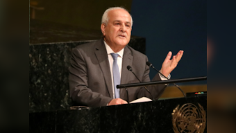 US refuses visas for 6 Palestinian officials to UN meeting on development; ambassador to lodge protest