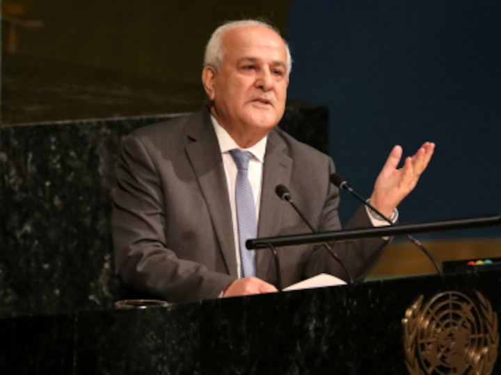 US refuses visas for 6 Palestinian officials to UN meeting on development; ambassador to lodge protest