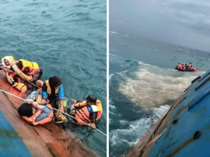 Around 70 people dead or missing in Indonesia ferry accident near Sulawesi island; many believed to be trapped inside sunken vessel